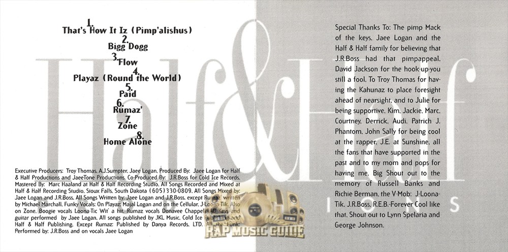 J.R. Boss - Pimp'alishus: 1st Press. CD | Rap Music Guide